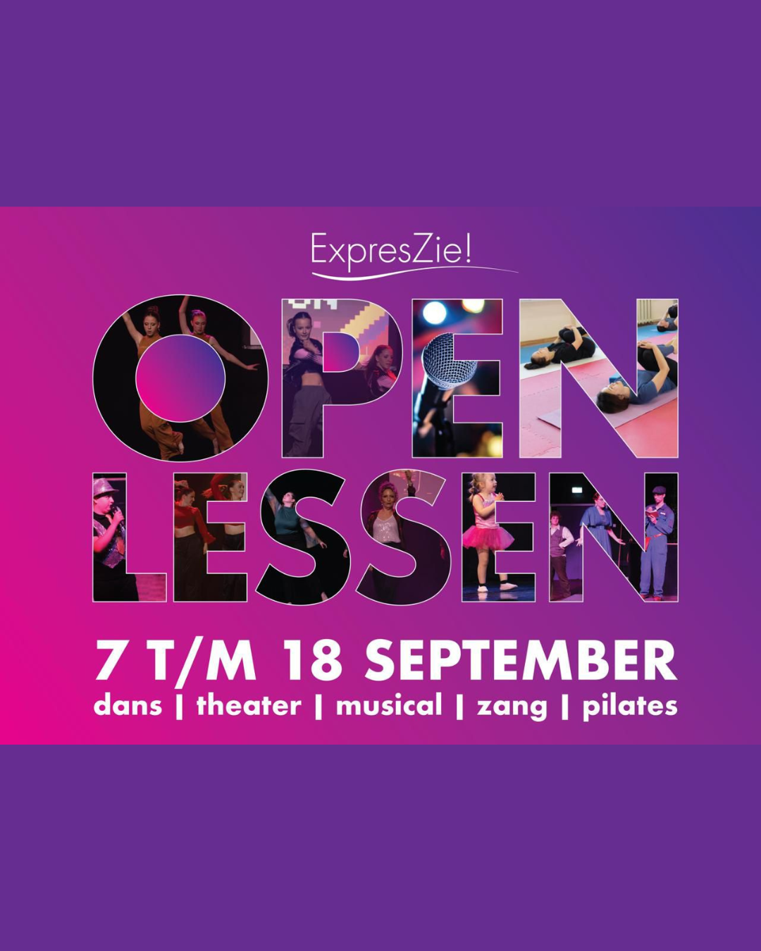 Het nieuwe seizoen van ExpresZie! is begonnen!