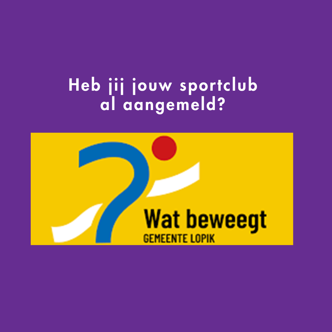 Wil je jouw sportclub nog beter onder de aandacht brengen? Dat kan!