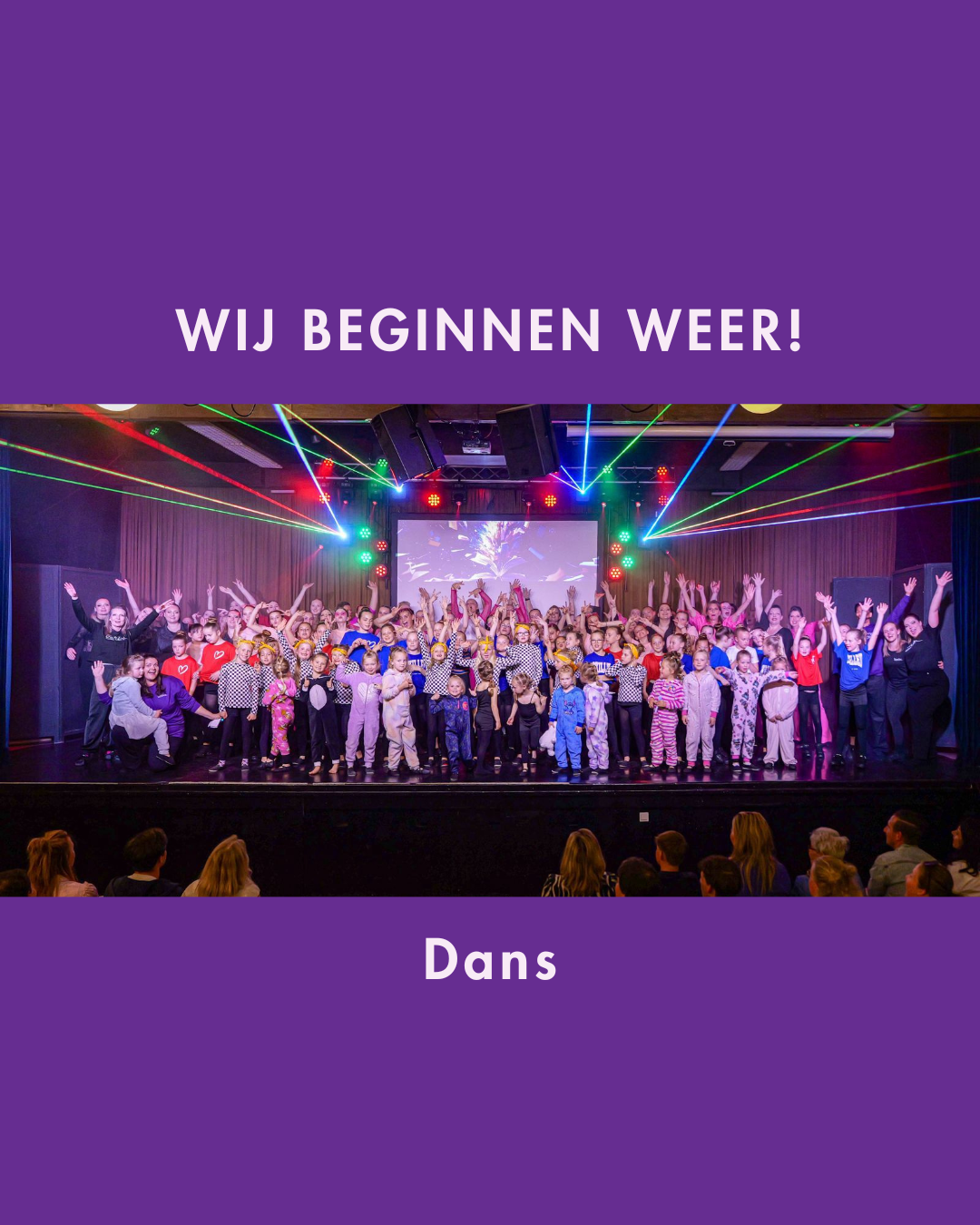 Wij beginnen weer met Dans
