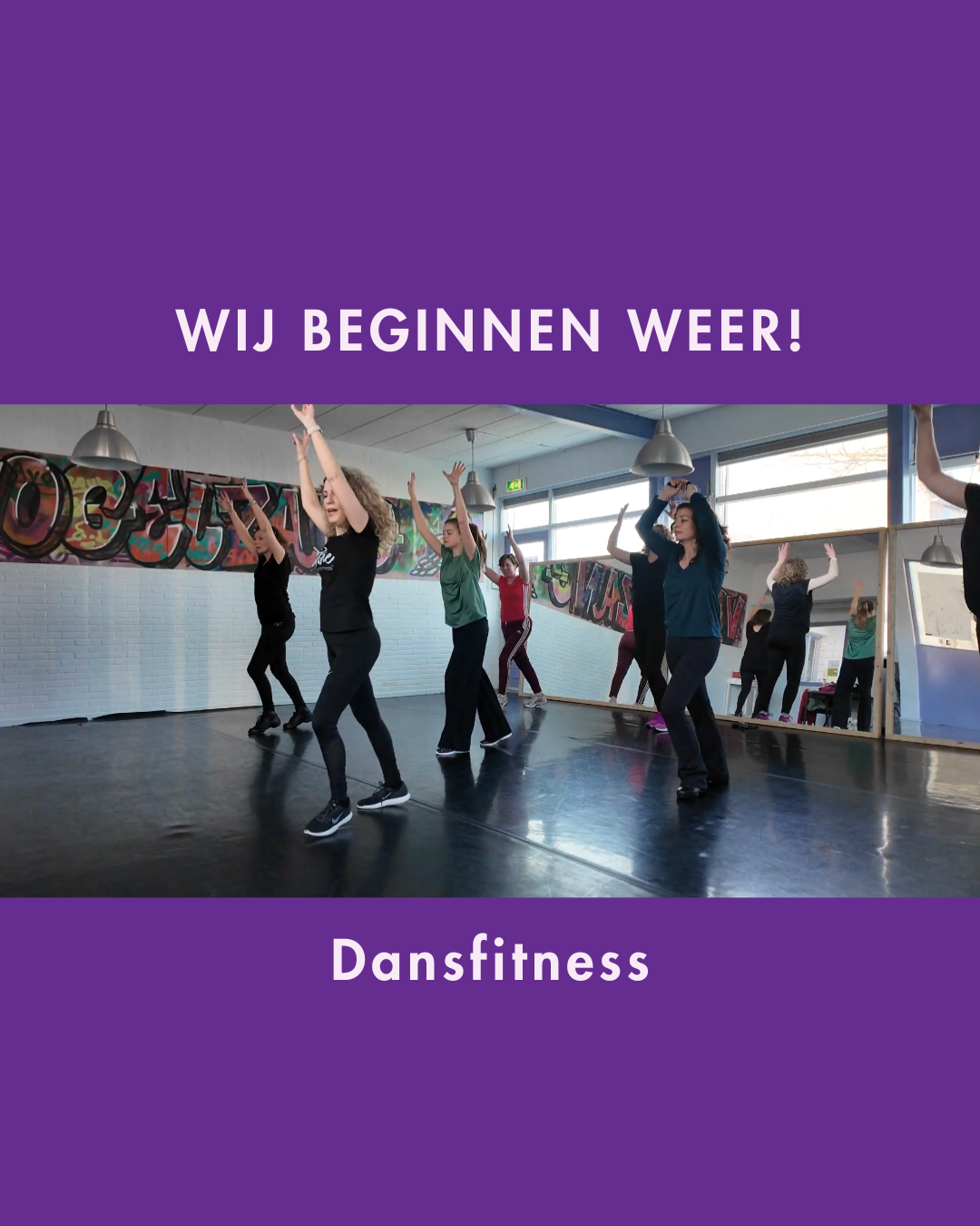Wij beginnen weer met SHiNE Dansfitness