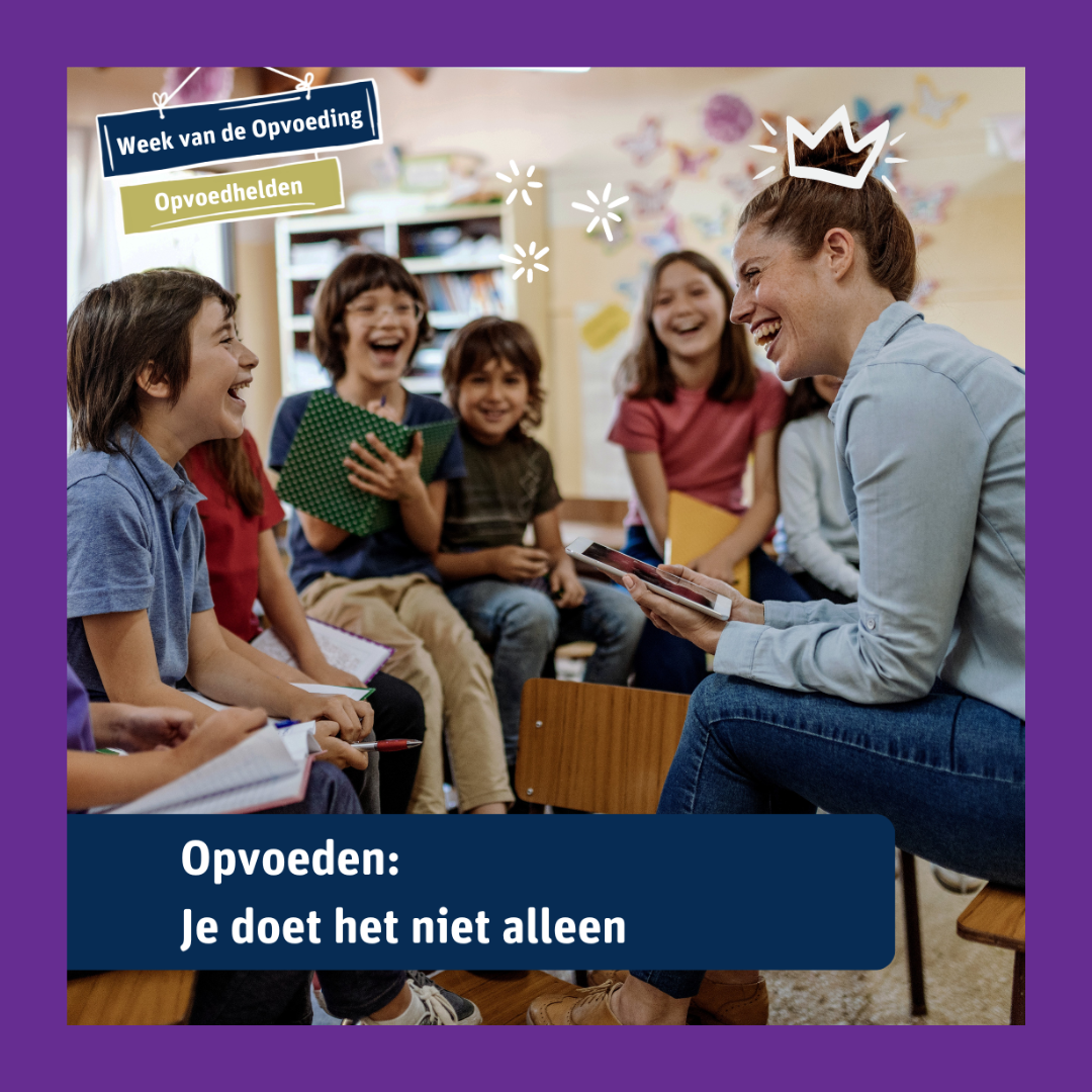 Week van de Opvoeding – 7 t/m 11 oktober